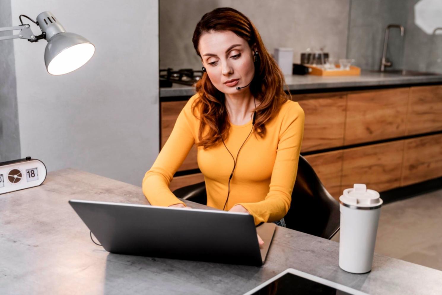 Students participating in budget allocation workshop session